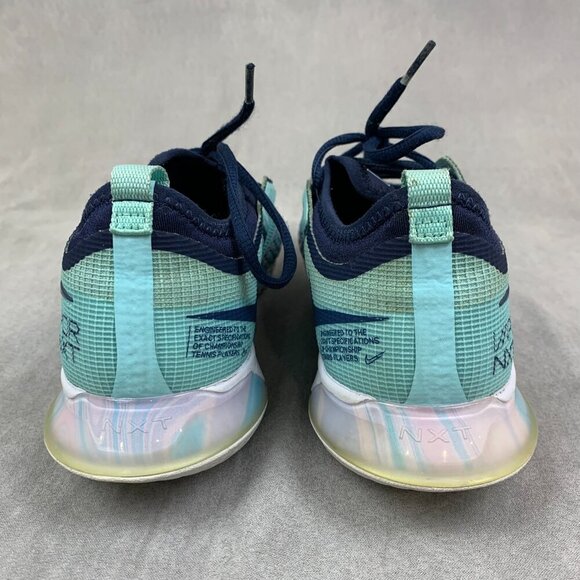 Nike Womens Tennis Shoes 8.5 Blue Court React Vapor NXT Glacier Ice CV0742-402 - Picture 12 of 15